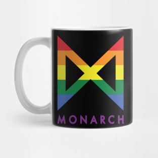 Monarch logo - in rainbow Mug